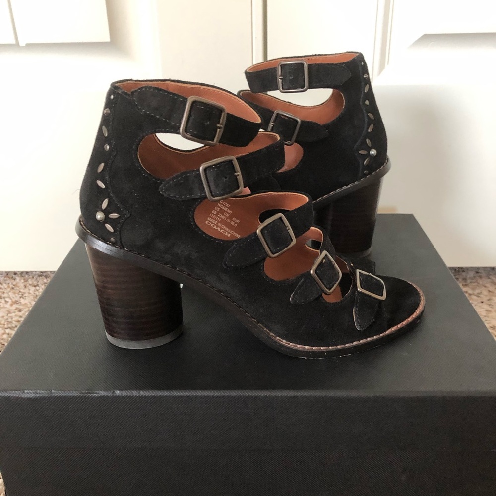 Coach Buckle Bootie